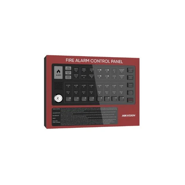 Central de alarma contra incendio Hikvision — HK-HF-C108