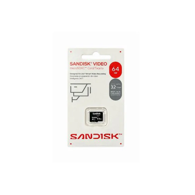 Tarjeta microSD 64GB SanDisk — SD-SDQAS4064G