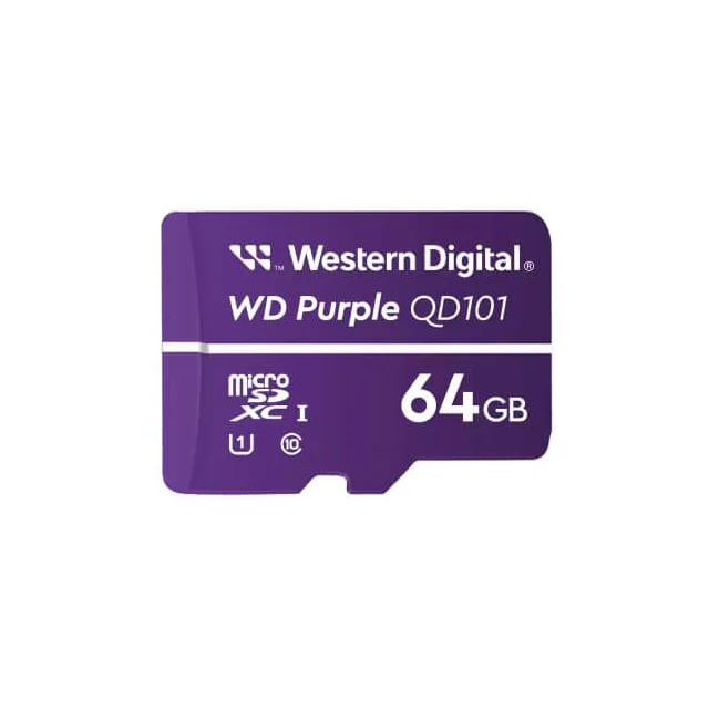 Tarjeta microSD Purple de 64 GB Western Digital — WD-MICROSD-64GB