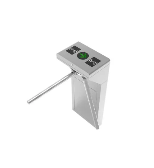 Barrera peatonal acero inoxidable ZKTeco — ZK-TS1000-PLUS