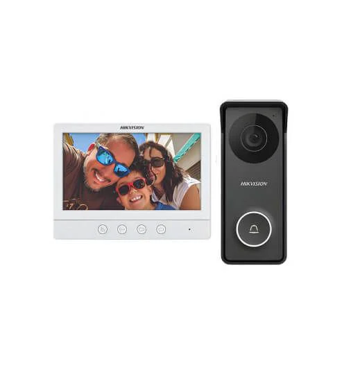 Kit de videoportero IP65 Hikvision — HK-DS-KIS213